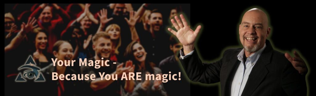 Tobias Beckwith with a happy crowd as a homepage header.