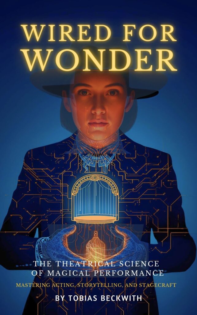 Wired for Wonder front cover, by Tobias Beckwith, released in December 2025